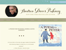 Tablet Screenshot of andreadavispinkney.com